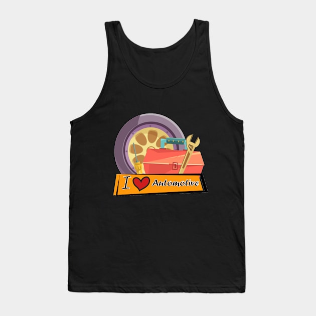 Automotive Engineers T-Shirt Tank Top by JT